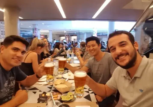 almoco-com-os-amigos